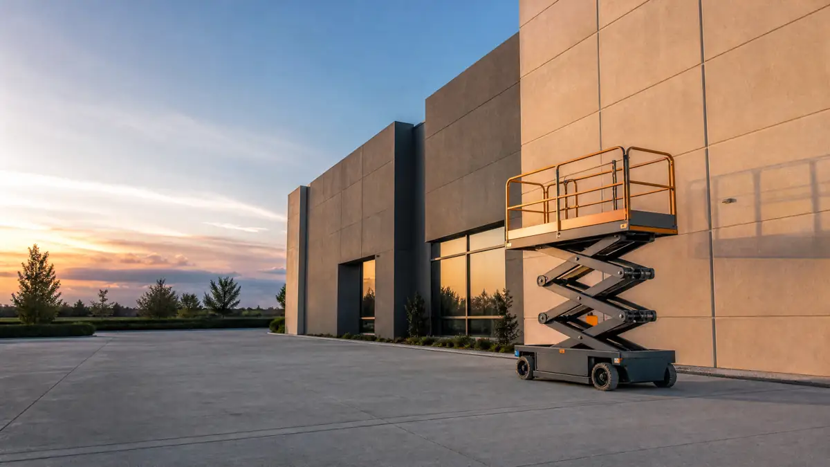 Electric Scissor Lifts jobsite access in Daytona Beach